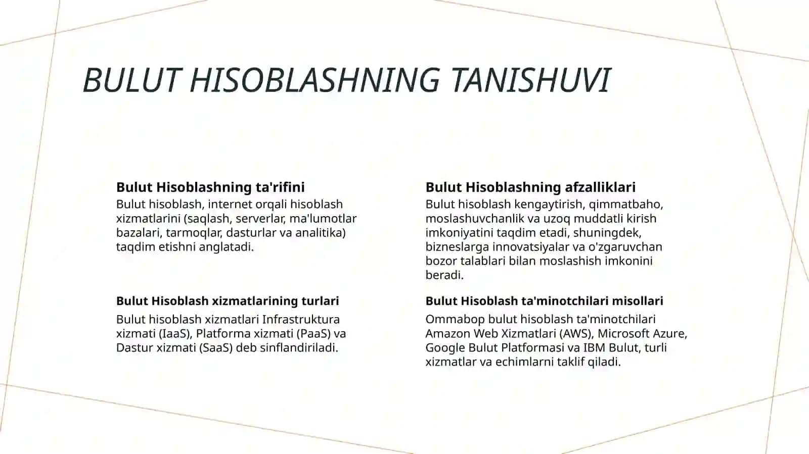 Bulut Hisoblash 2