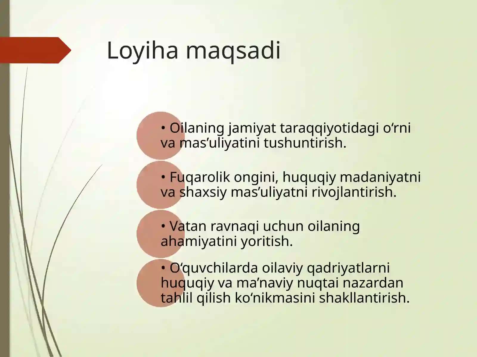 Loyiha maqsadi 2