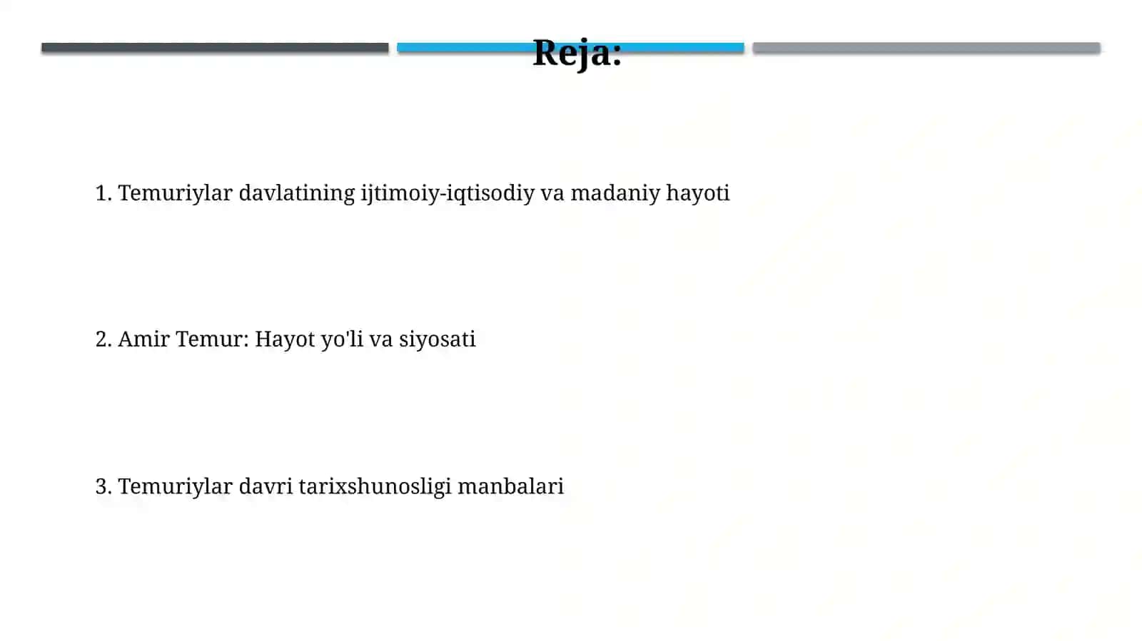Temuriylar davri tarixshunosligi 2