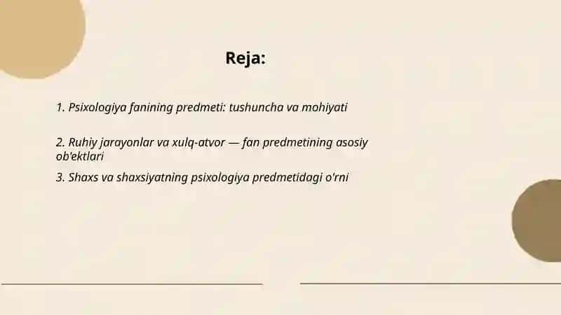 Psixologiya fanining predmeti 2