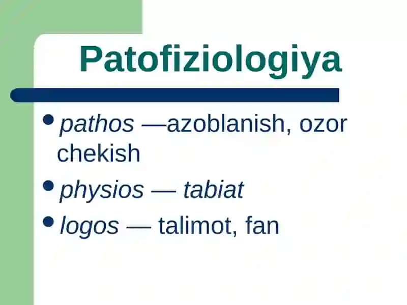 Umumiy nozologiya 2