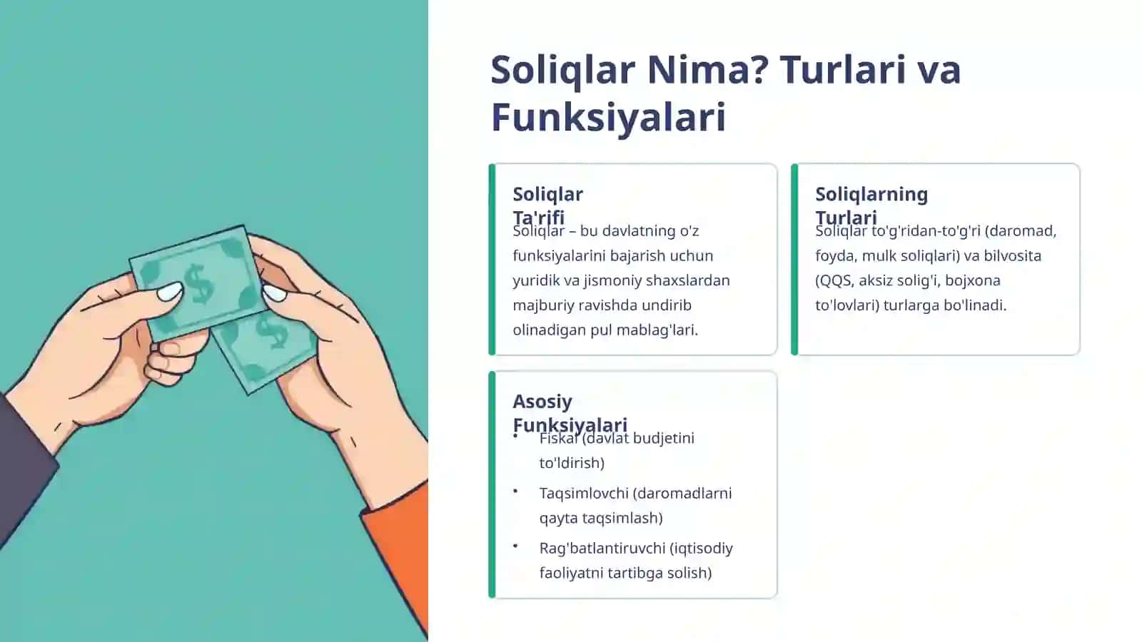 Soliqlar va Soliqqa Tortish 2