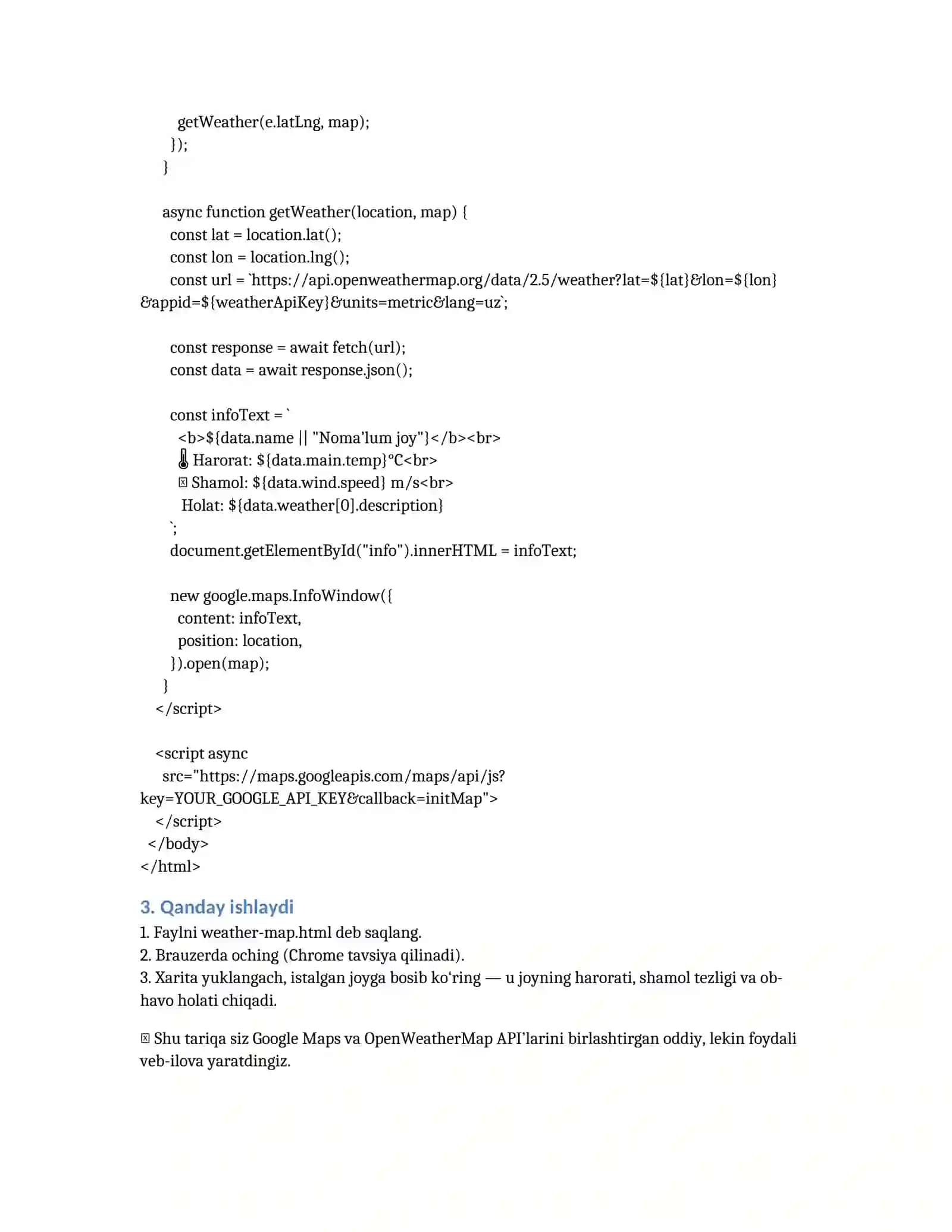 Ob-havo xaritasi 2
