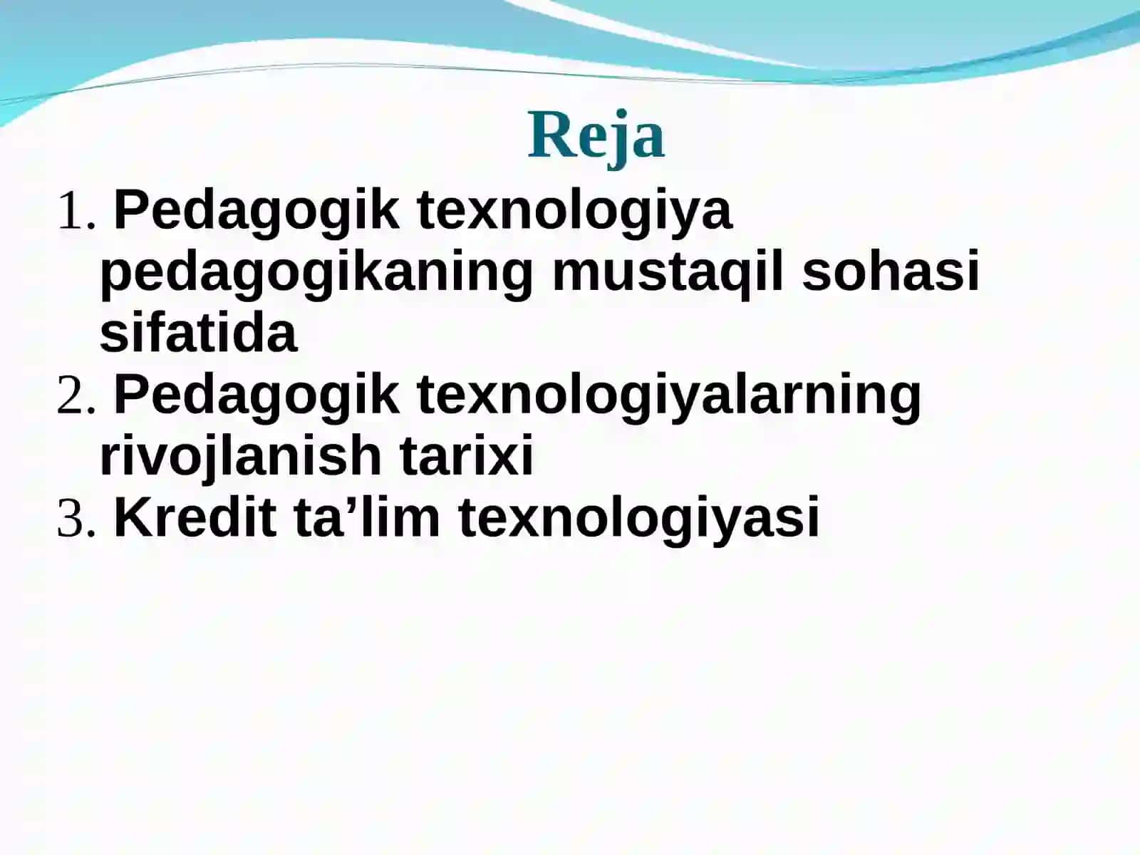 Pedagogik Texnologiyalar 2