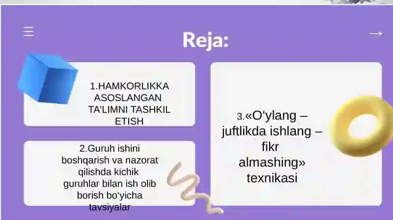 Hamkorlikda O'qitish G'oyasi 2