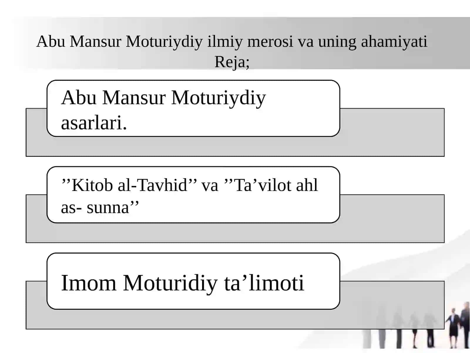 Abu Mansur Moturiydiy ilmiy merosi va uning ahamiyati 2