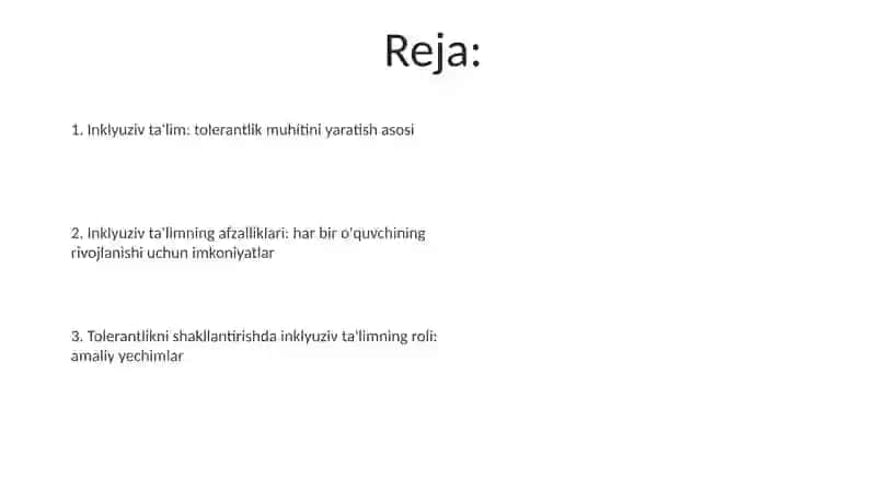 Inklyuziv ta'limning afzalliklari 2