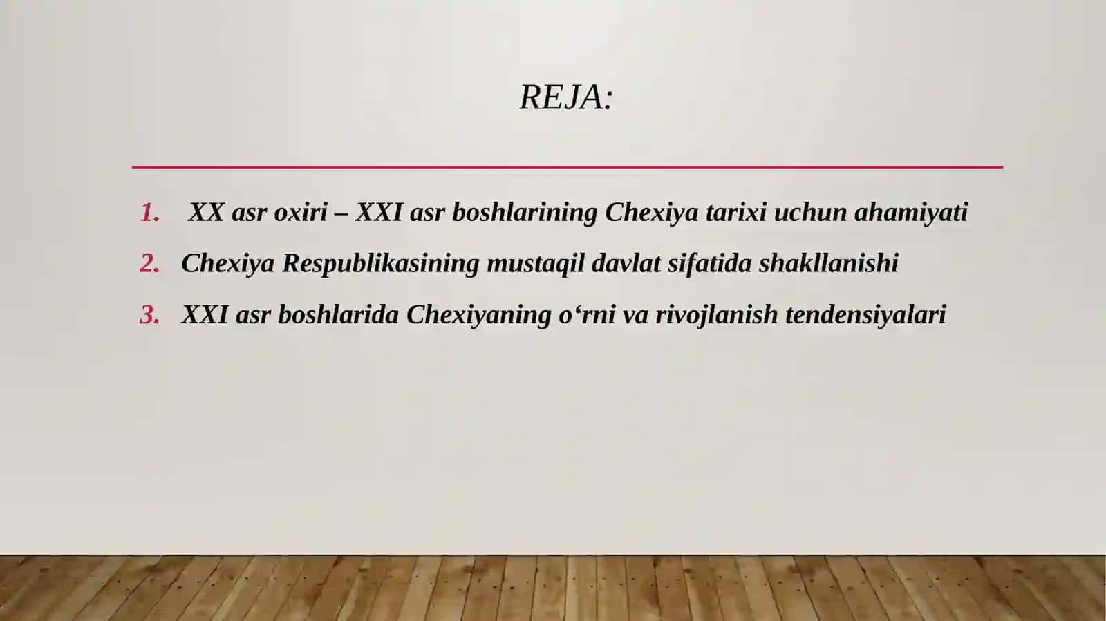 XX asr oxiri - XXI asr boshlarida Chexiya 2