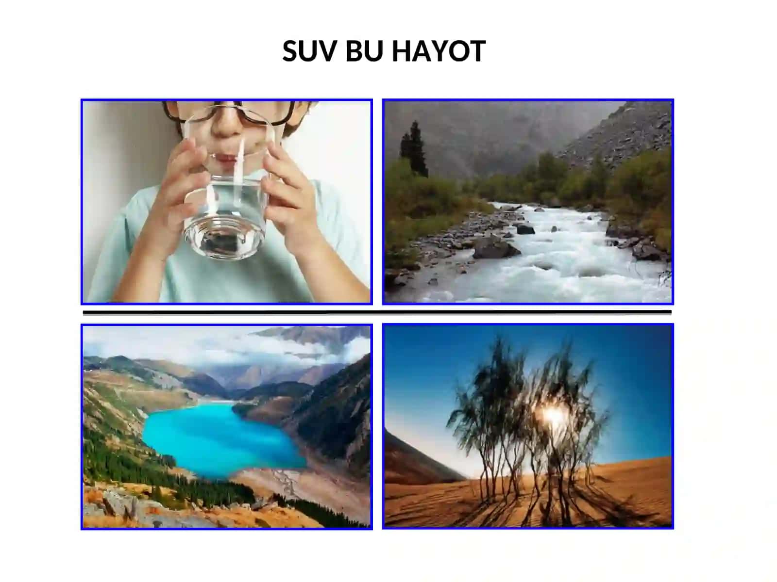 ЎЗБЕКИСТОННИНГ СУВ РЕСУРСЛАРИ ВА СУҒОРИШ СУВИ МАНБАЛАРИ 2