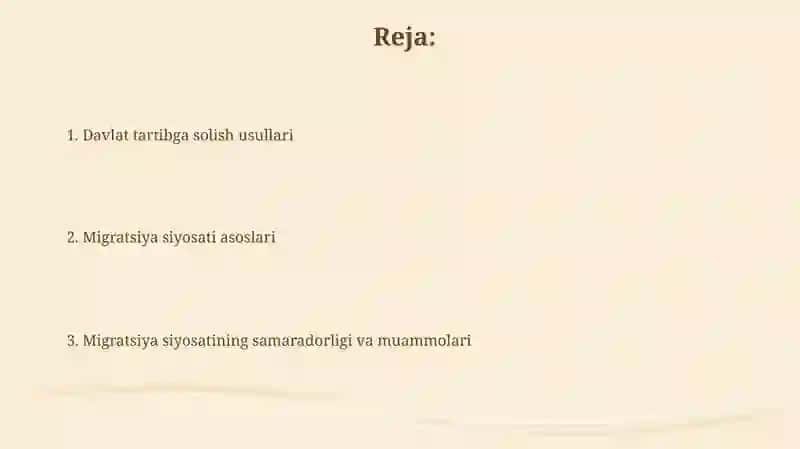 Mehnat migratsiyasi va uning tartibi 2