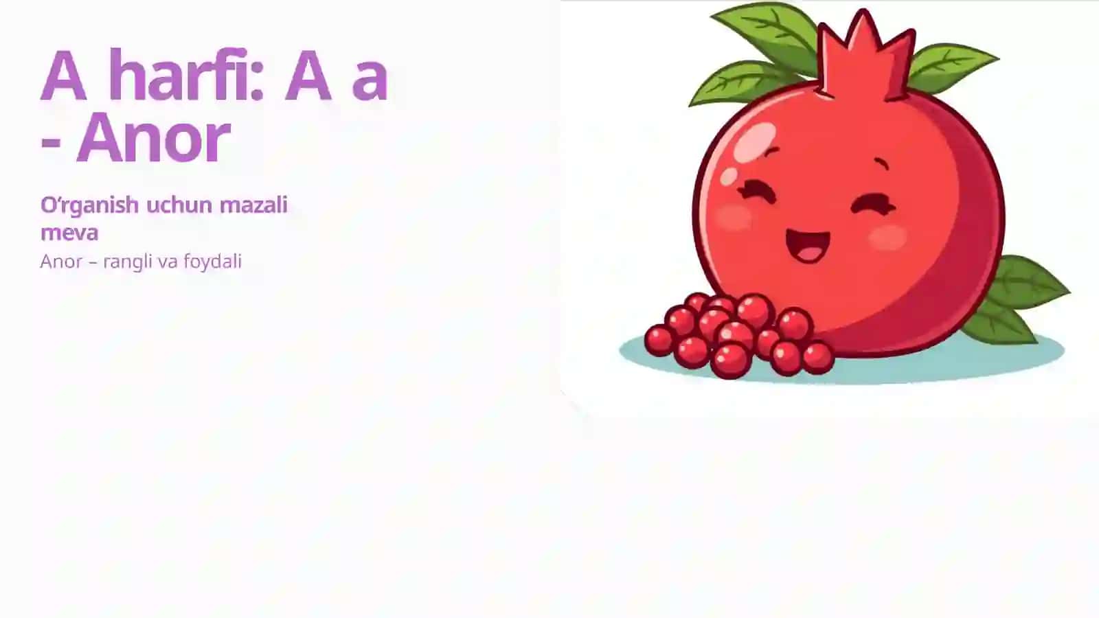 Bolalar uchun o‘rgatuvchi alifbo 2