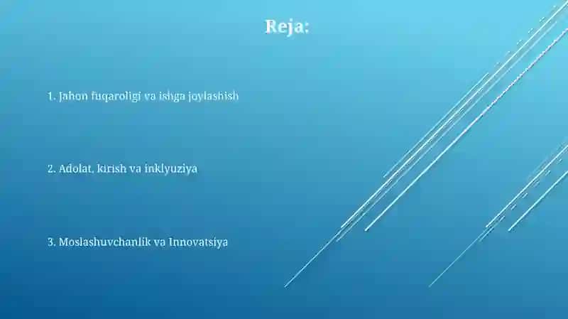 Jahon fuqaroligi va ishga joylashish 2