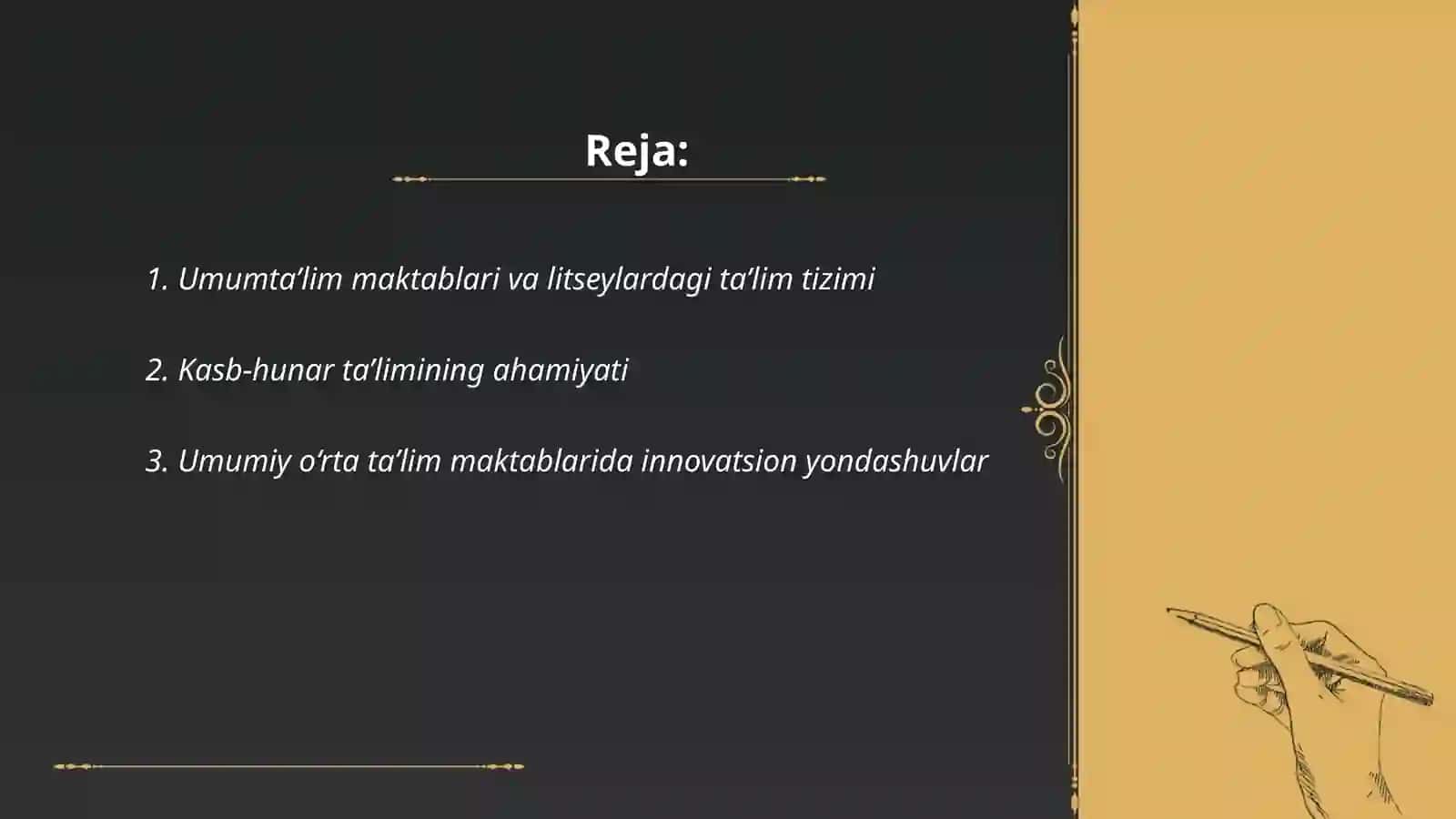 Umumta’lim maktabi litsey va kasb-hunar 2