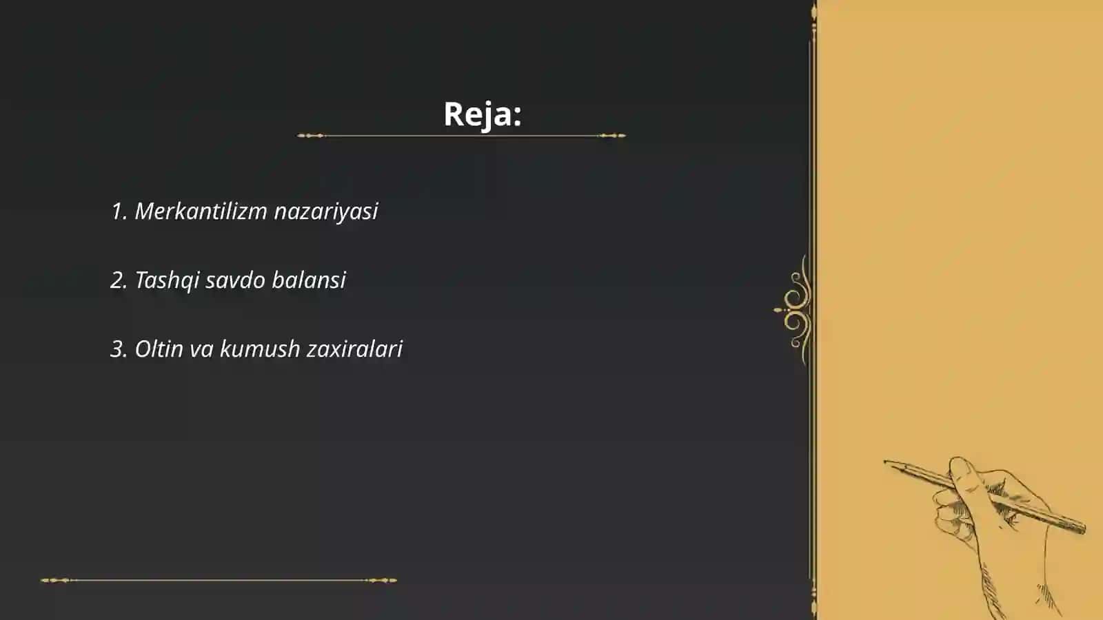 Merkantalistlarning iqtisodiy gʻoyalari 2