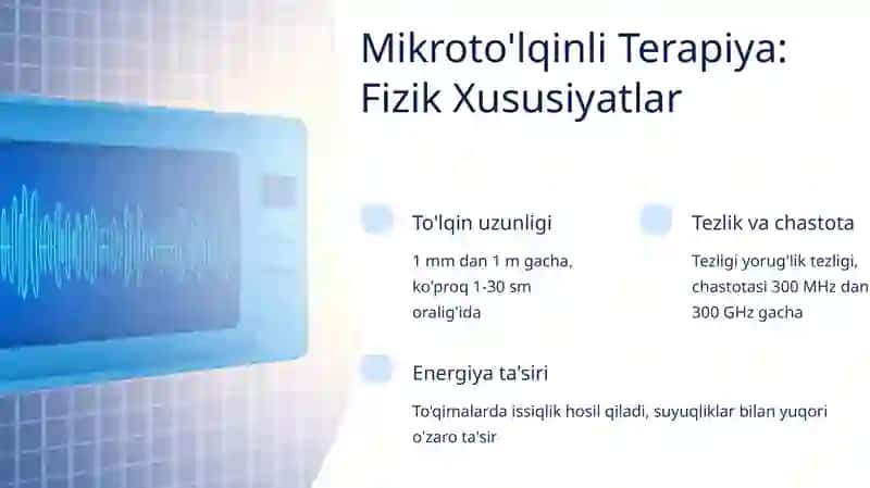 Mikroto'lqinli va Detsimetr To'lqinli Terapiya 2