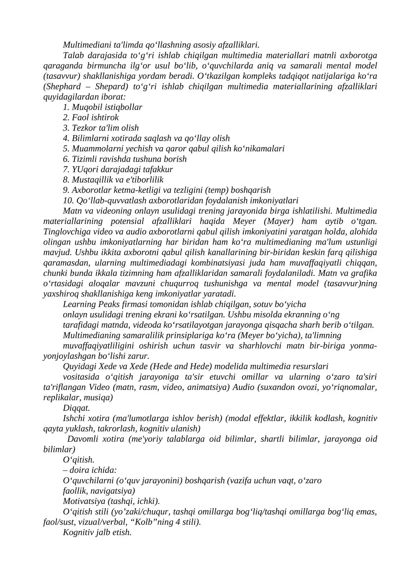 Ta'lim tizimida multimedia va taqdimotlardan foydalanish 2