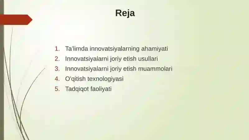 Innovatsion Ta'lim Texnologiyasi 2