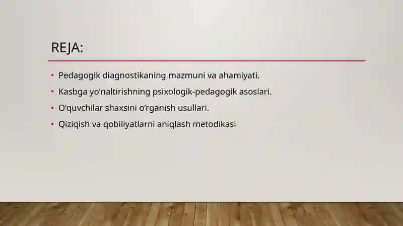 Oʻquvchilarni kasbgayoʻnaltirishda pedagogik diagnostika 2