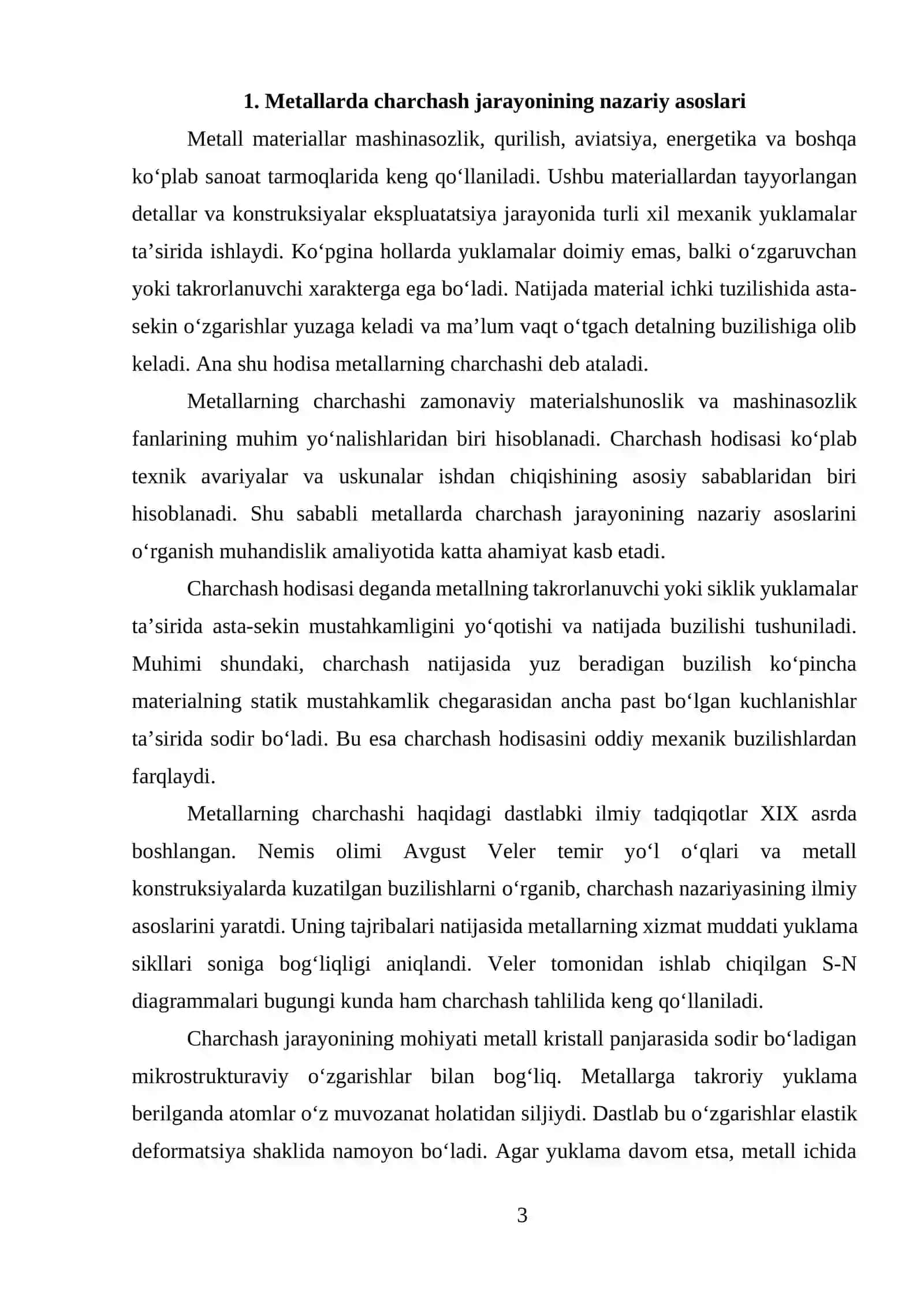 METALL DETALLARNING CHARCHASHDAN BUZILISH SOHALARI 2