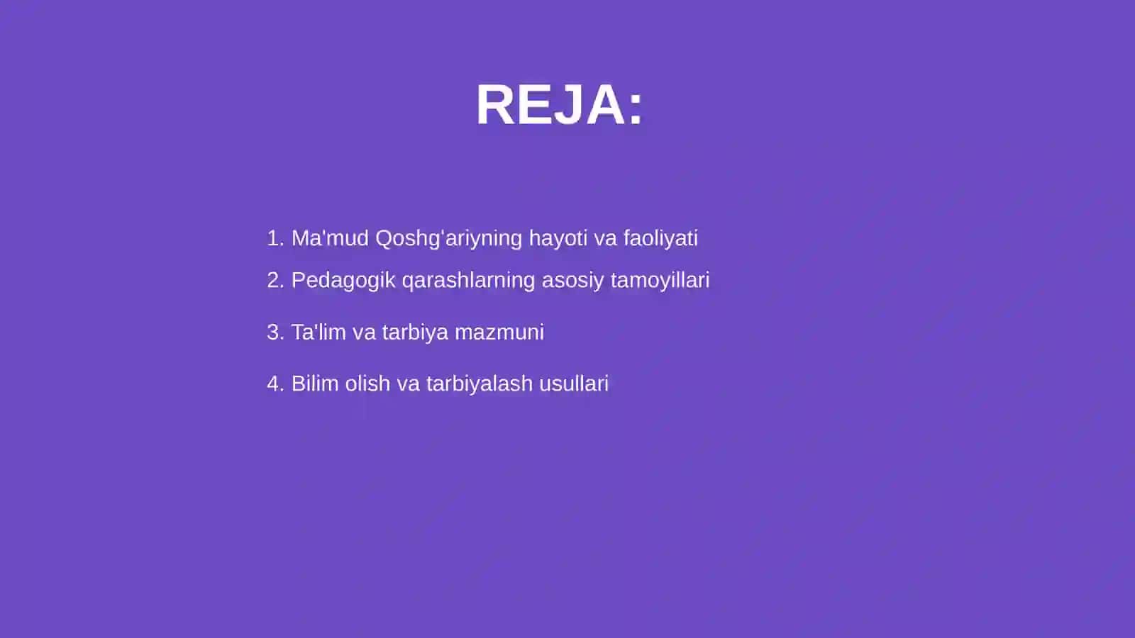 Mahmud Qoshgʻariyning pedagogik qarashlari 2