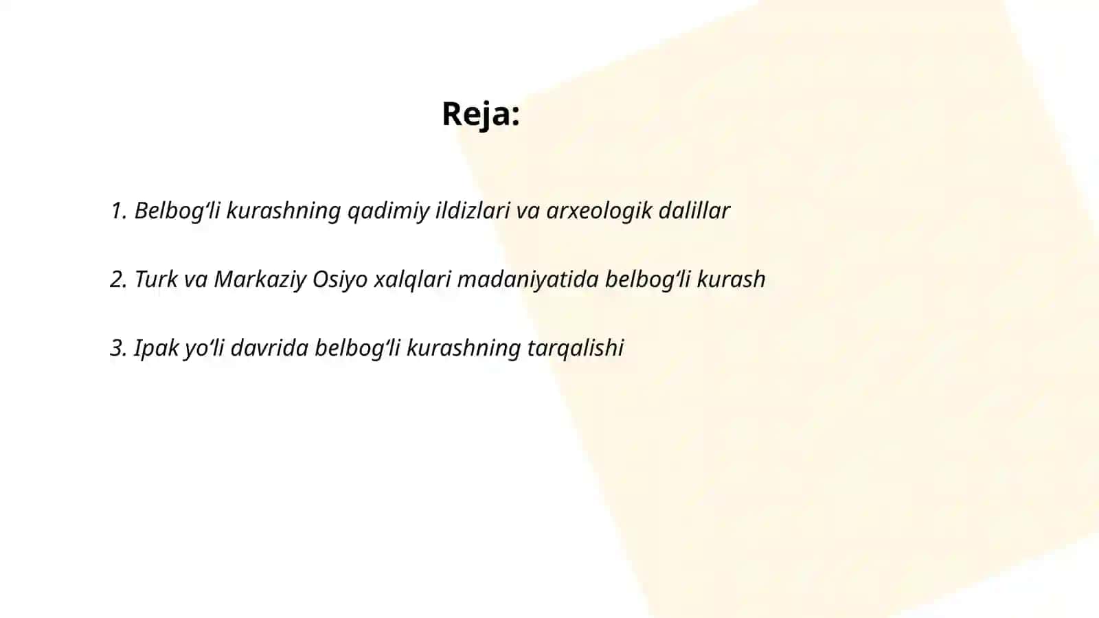 Belbogʻli kurashning qadimiy ildizlari va arxeologik dalillar 2