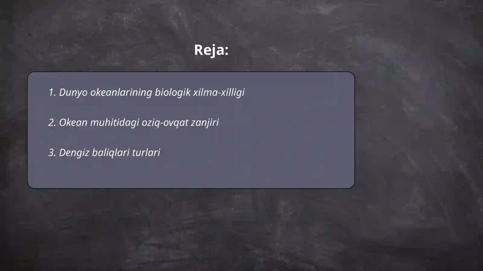 Dunyo okeani biomlari 2