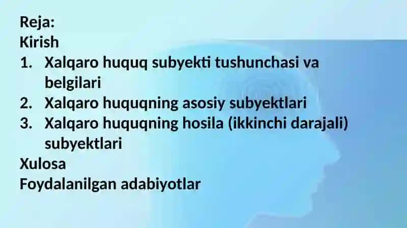 Xalqarohuquqsubyektlari 2