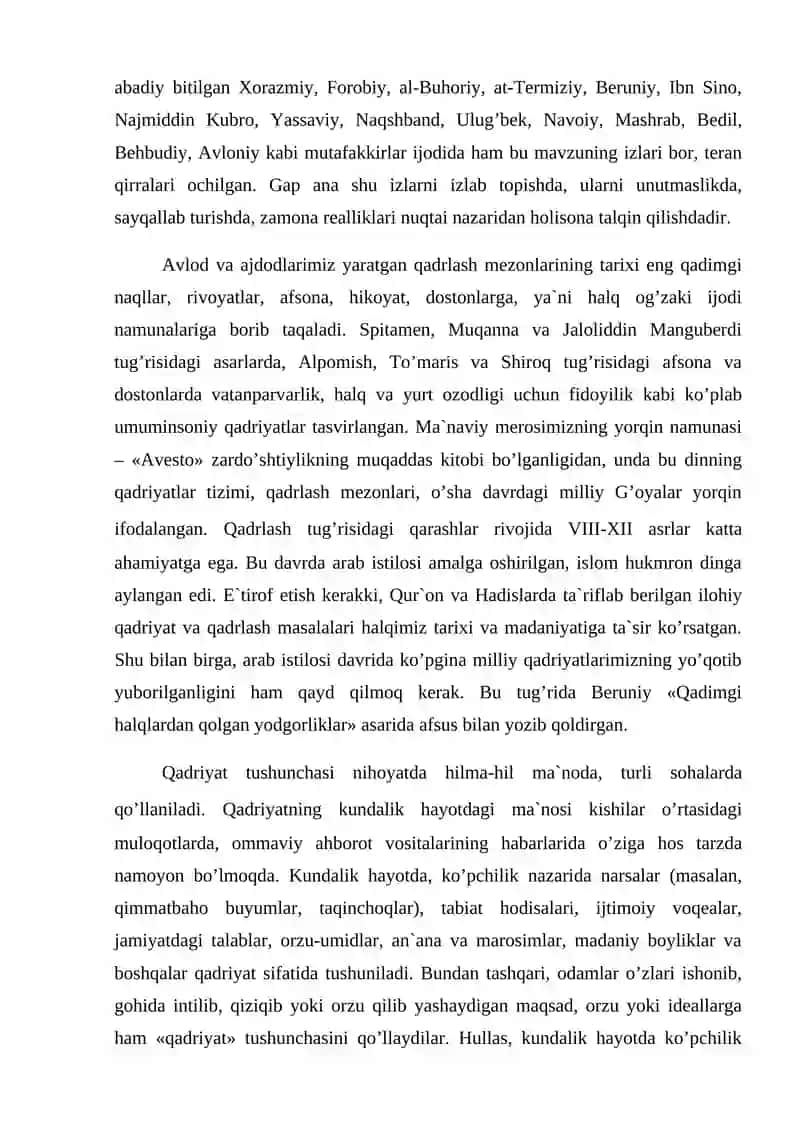 Qadriyatlar falsafasi (aksiologiya) 2