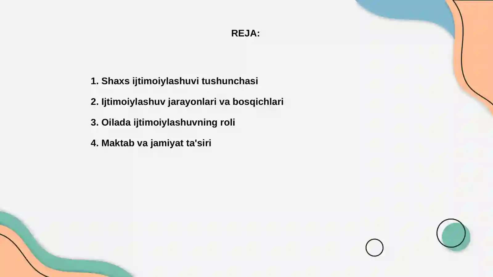 Shaxs ijtimoiylashuvi va ijtimoiy xulq-atvor 2