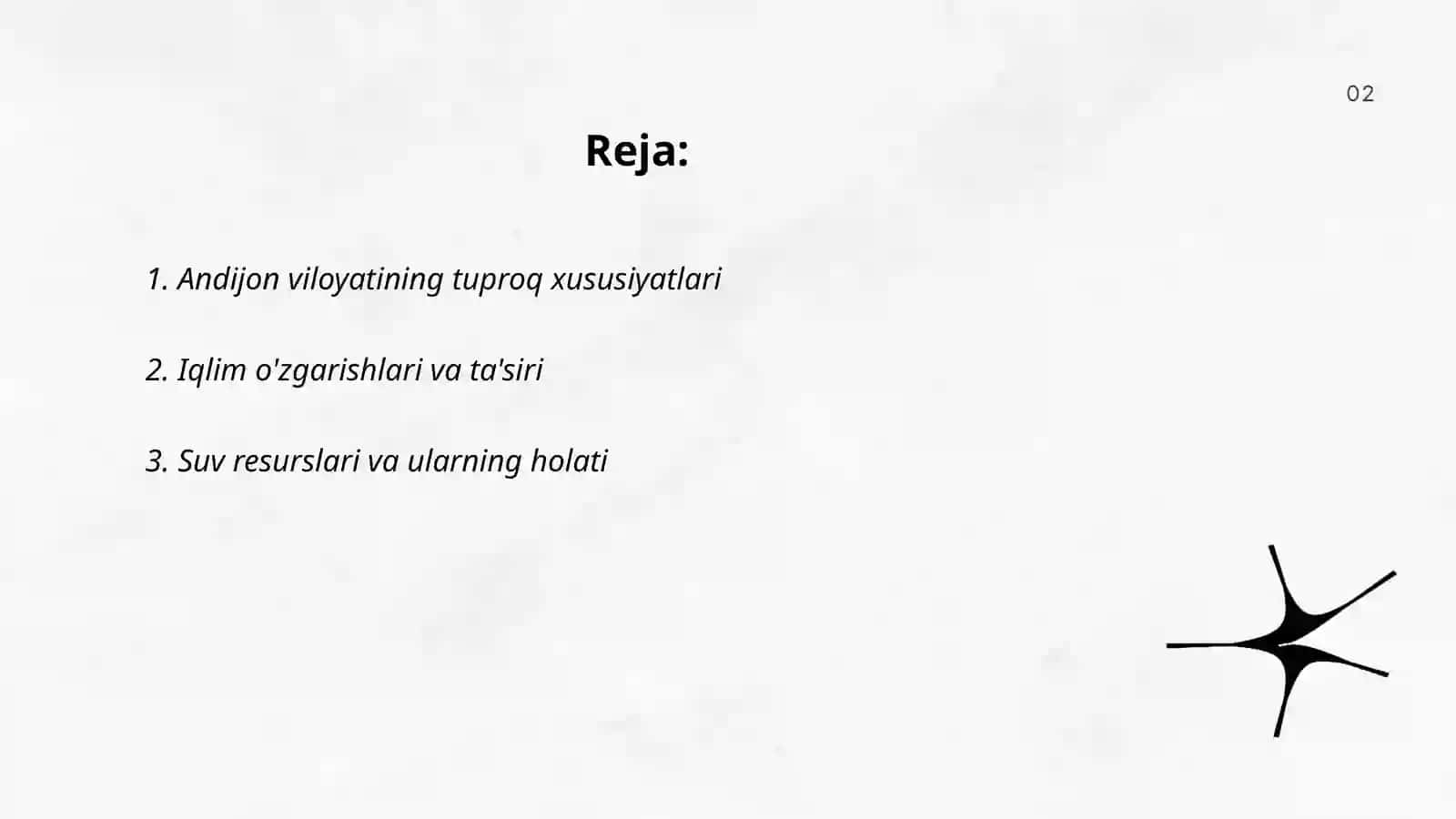 Andijon viloyatining geoekologik vaziyatlarni baxolash 2