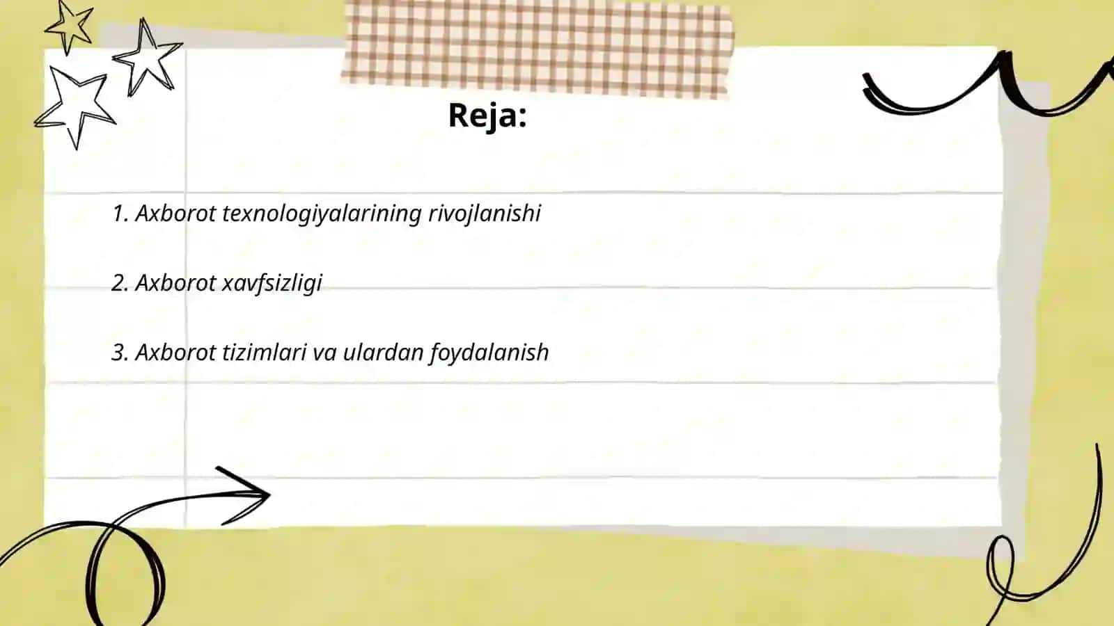 Axborot texnologiyalarining taʼminoti 2