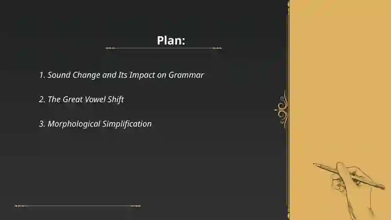 Sound Change and Its Impact on Grammar 2