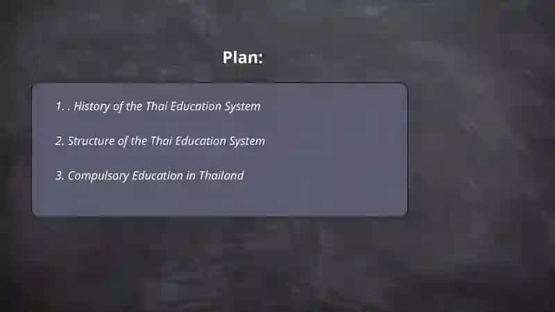Education system of thailand 2