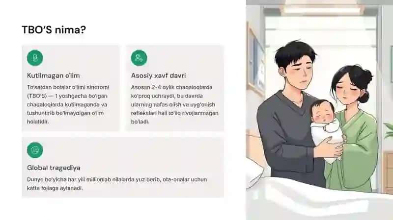 To‘satdan bolalar o‘limi sindromi (TBO‘S) 2