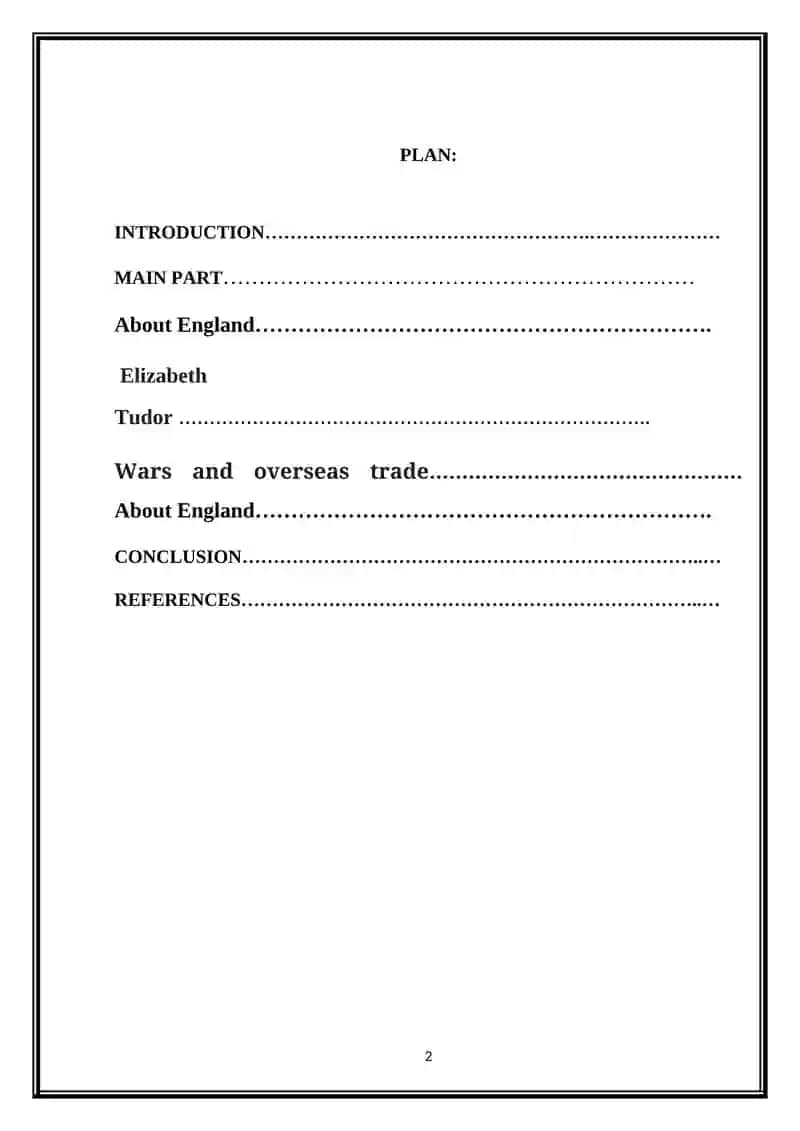 ELIZABETH AND ENGLAND 2