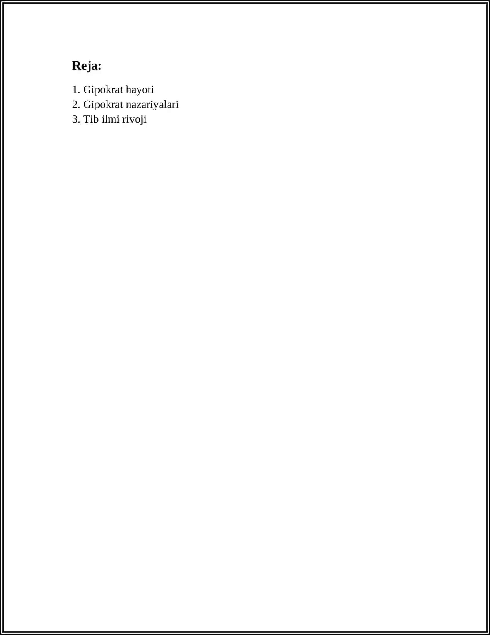 GIPPOKRAT QASAMIYODI 2