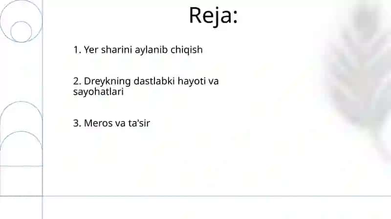 Frensis Dreykning dunyo boʻylab sayohatlari 2