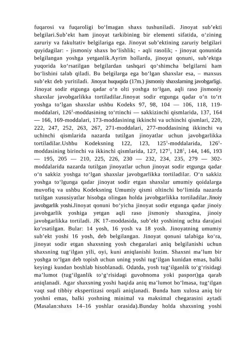 Jinoyat subyekti 2