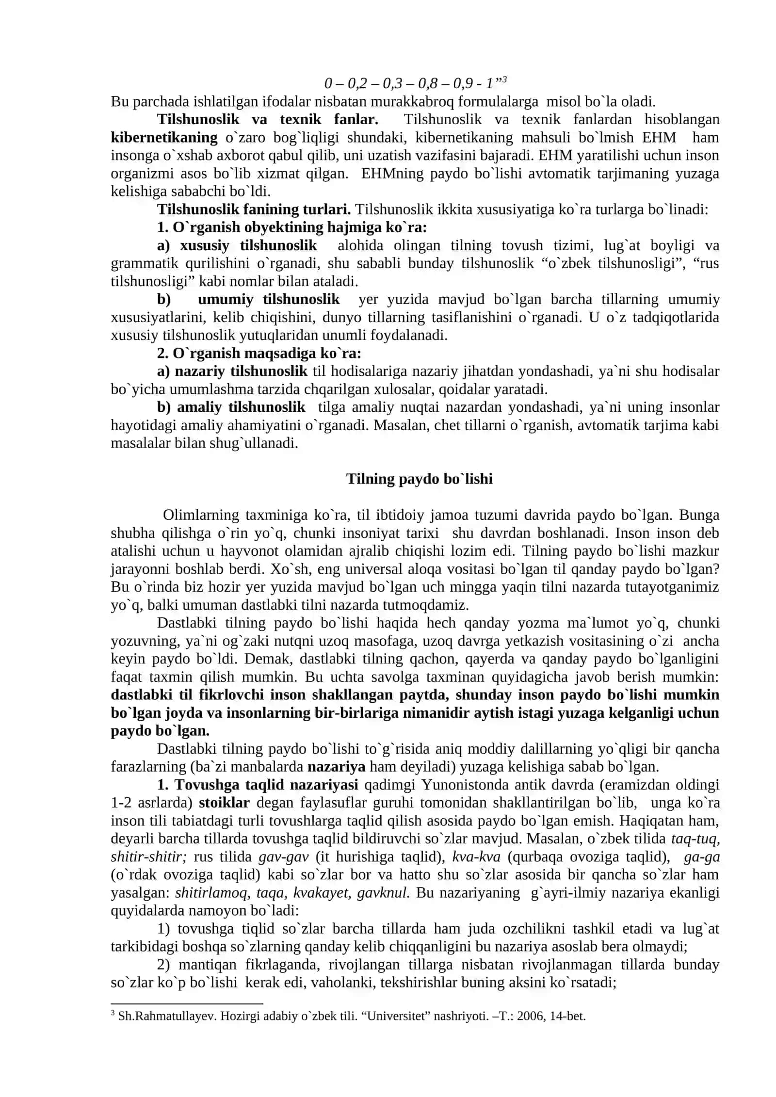 UMUMIY TILSHUNOSLIKDAN MA`LUMOT 2