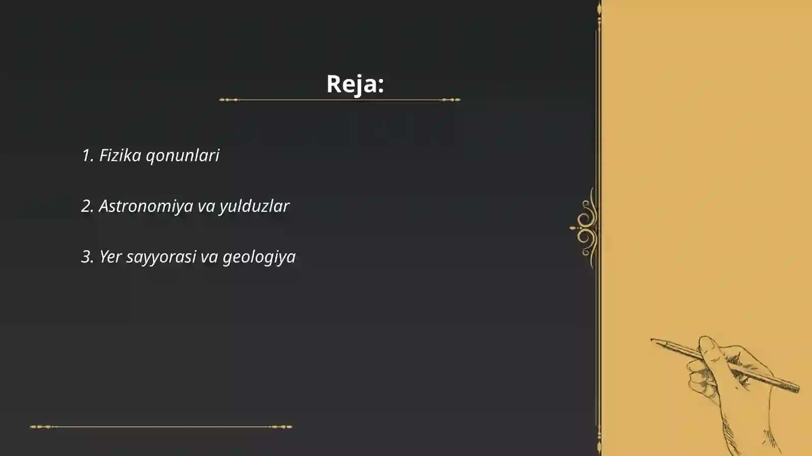 Fizika qonunlari 2