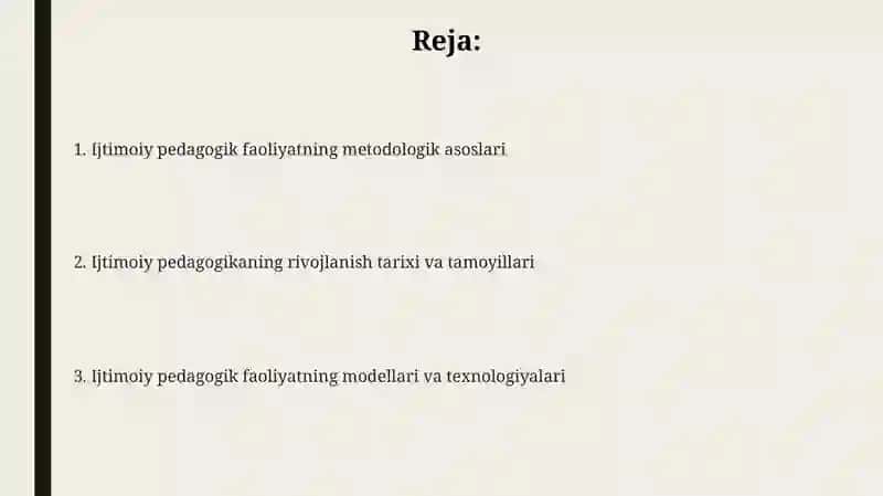 Ijtimoiy pedagogika 2