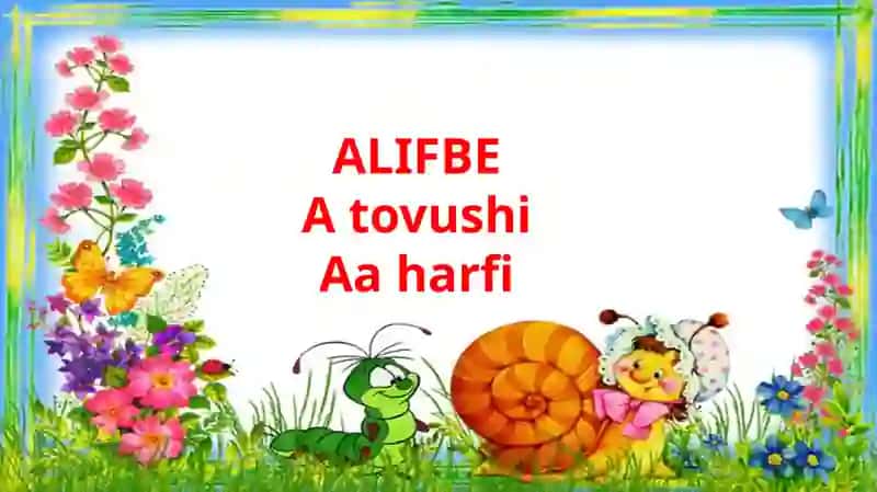 Alifbe A harfi DARS ISHLANMA 2