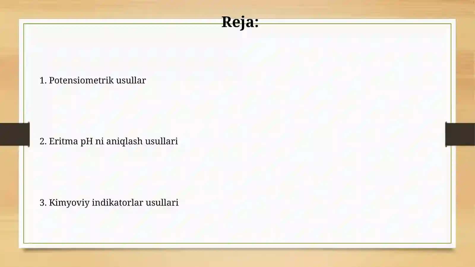 Eritma pH ni aniqlash usullari 2