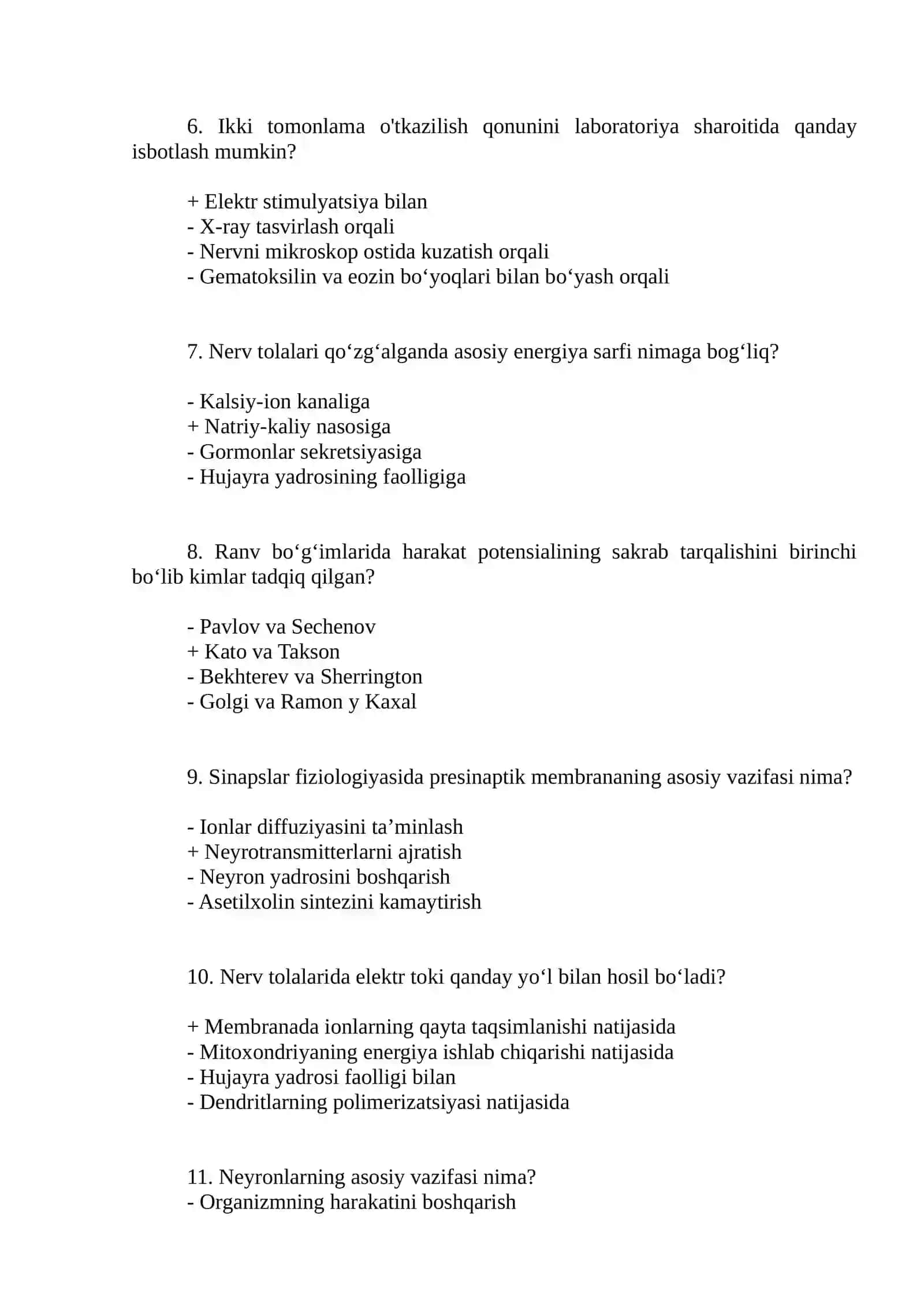 Fiziologiya 4-Mavzu 2