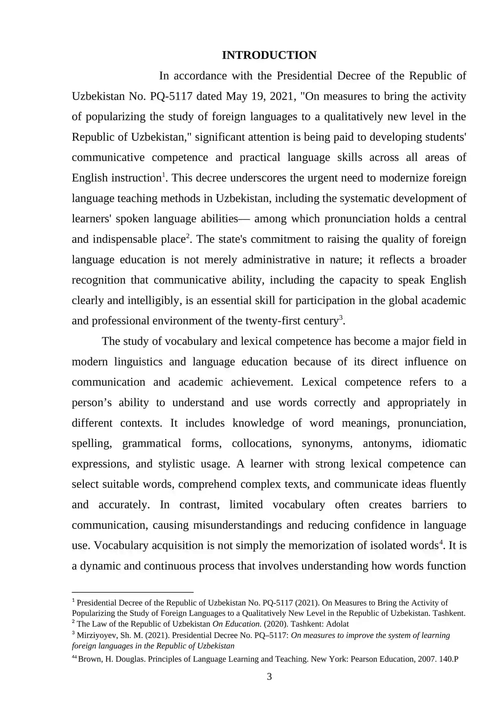 The role of vocabulary exercises in expanding lexical competence 2