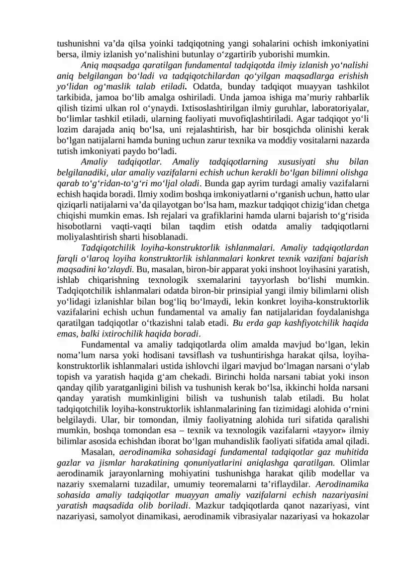 Ilmiy tadqiqotning tiplari 2