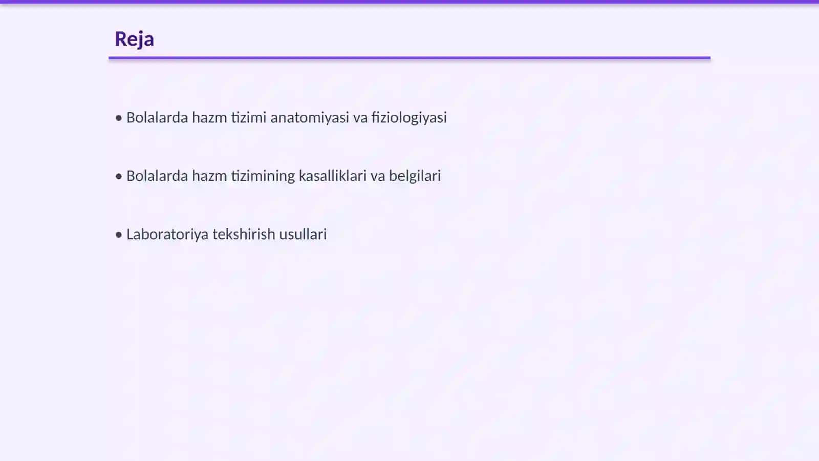 Bolalarda hazm tizimidegi tekshirish usullari 2
