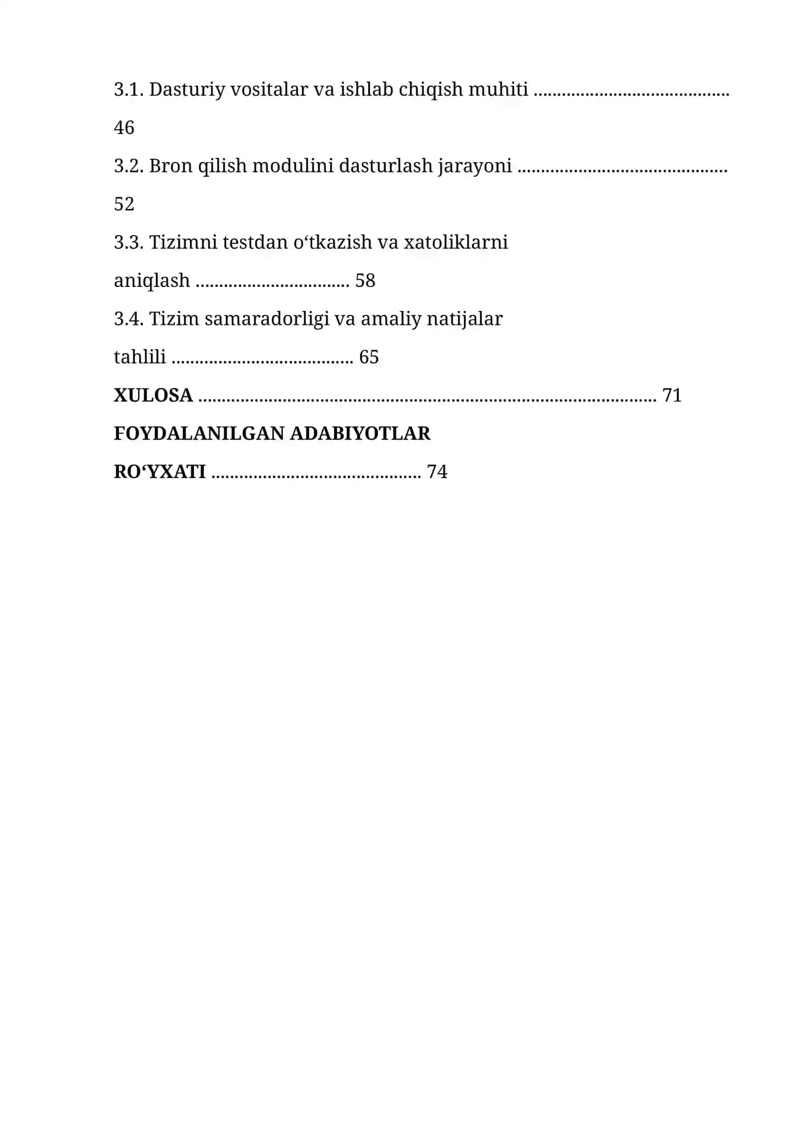 Mehmonxona Boshqaruv Tizimlari 2