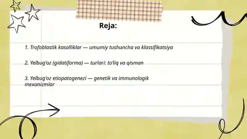 Trofoblastik kasalliklar 2