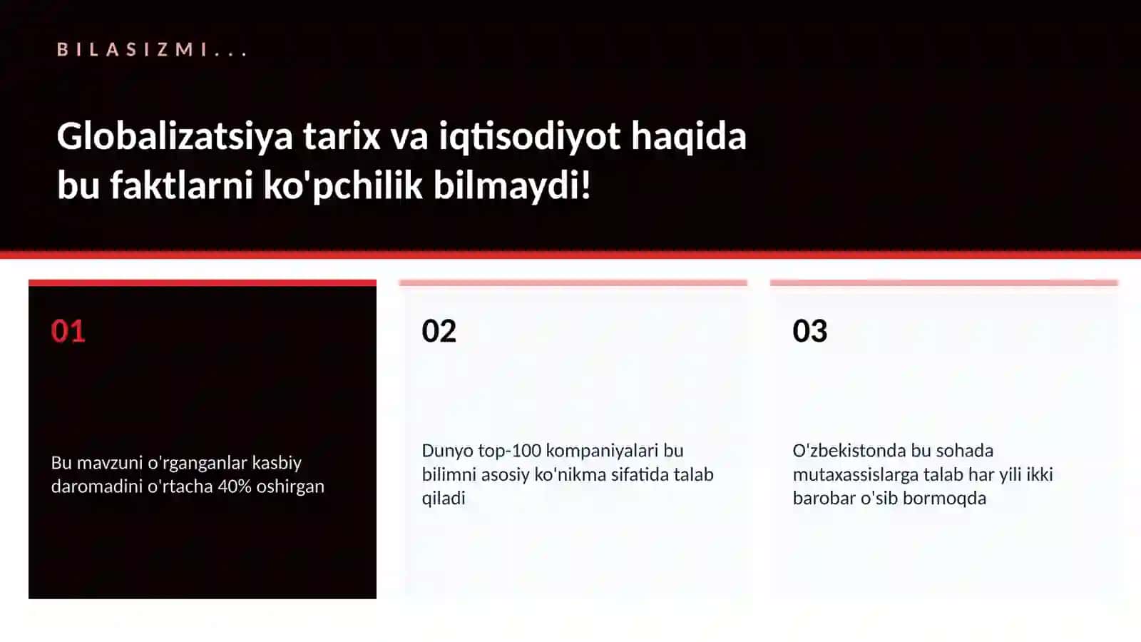 Globalizatsiya tarix va iqtisodiyot 2